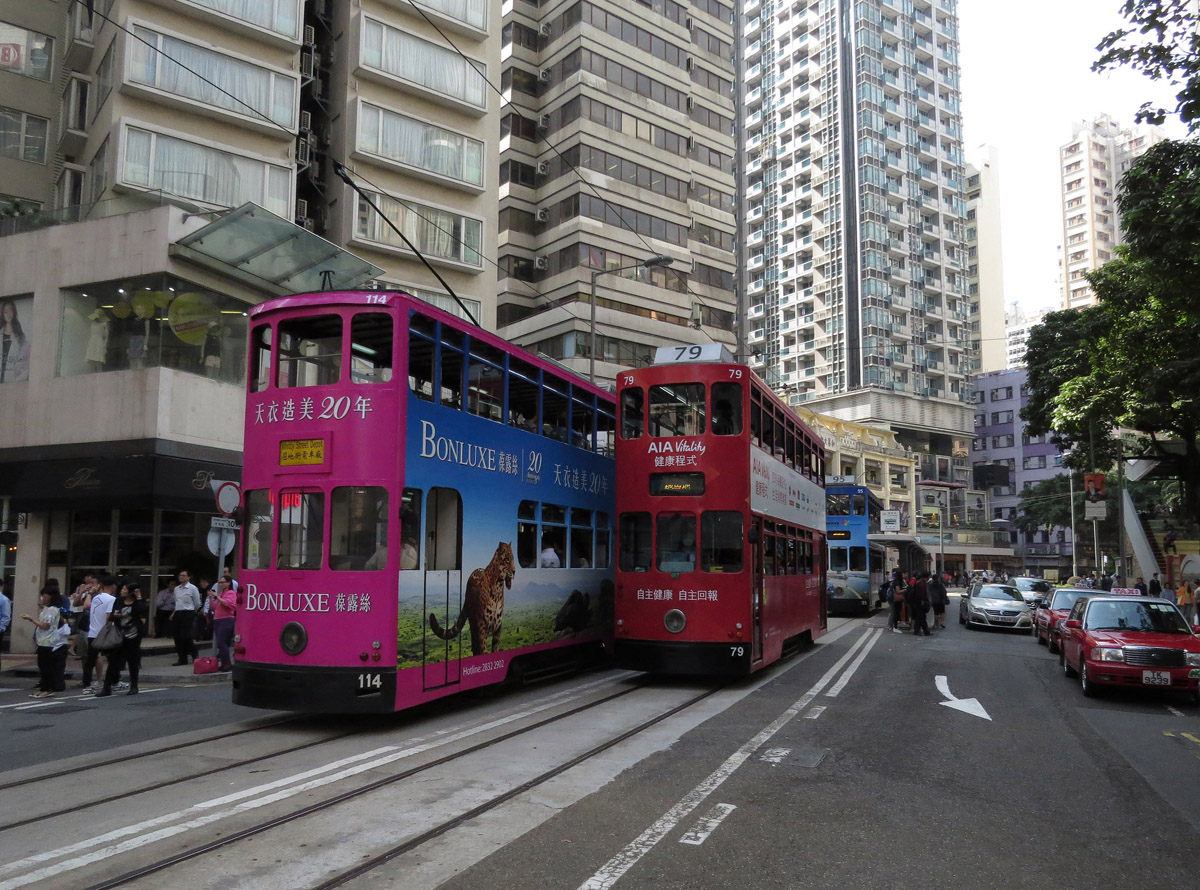 Гонконг, Hong Kong Tramways VI № 114; Гонконг, Hong Kong Tramways VII № 79