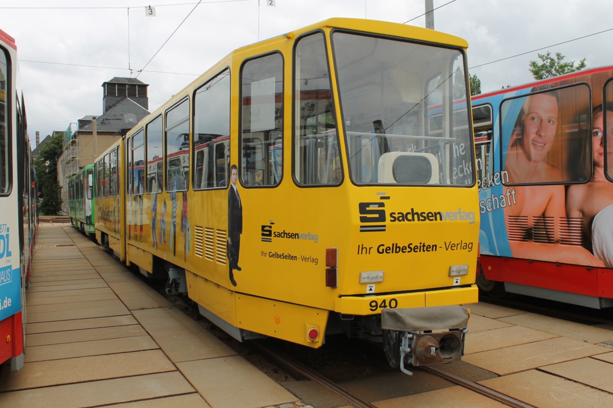 Цвиккау, Tatra KT4DMC № 940; Цвиккау — Юбилей: 120 лет трамваю в Цвиккау (14.06.2014)