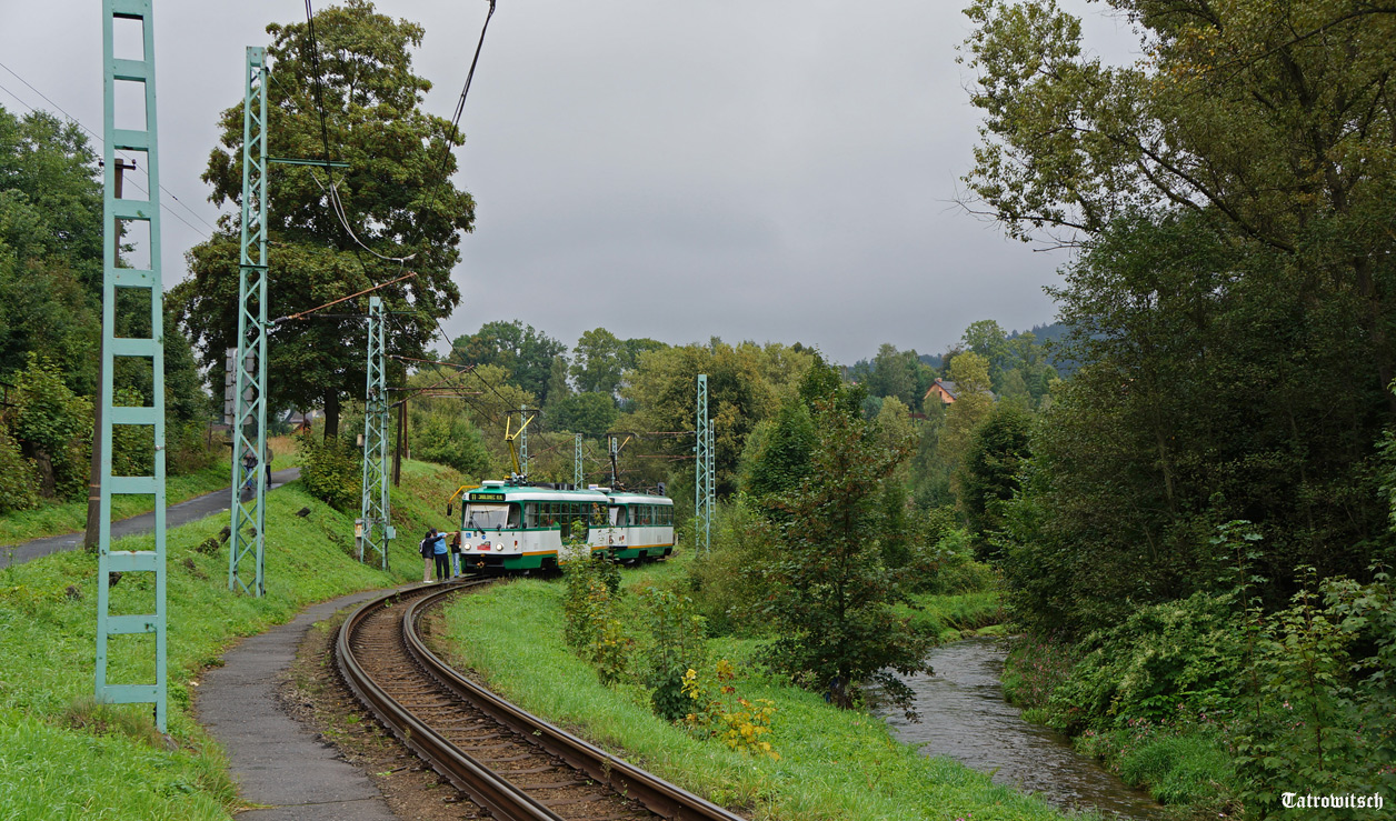 Liberec - Jablonec nad Nisou — Miscellaneous photos; Liberec - Jablonec nad Nisou — Tram Lines and Infrastructure / Tramvajové tratě a infrastruktura