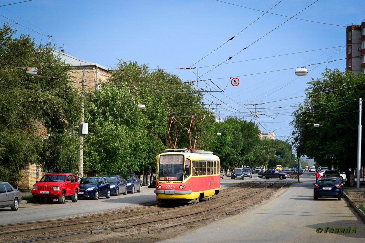 Volgograd, Tatra T3SU # 2723