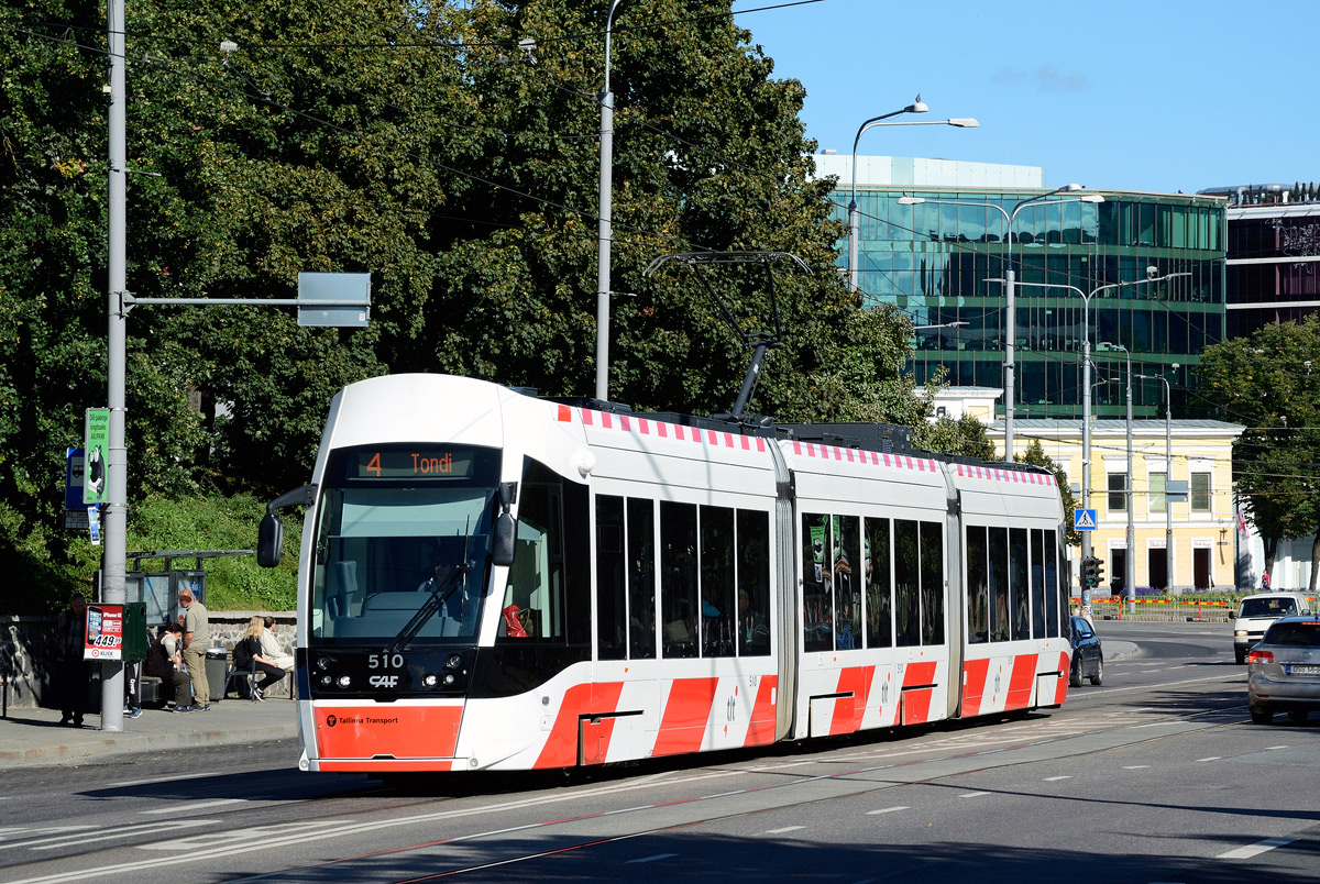 Tallinn, CAF Urbos AXL № 510