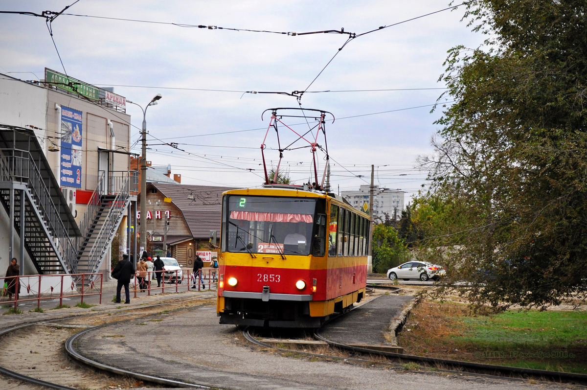 Волгоград, Tatra T6B5SU № 2853