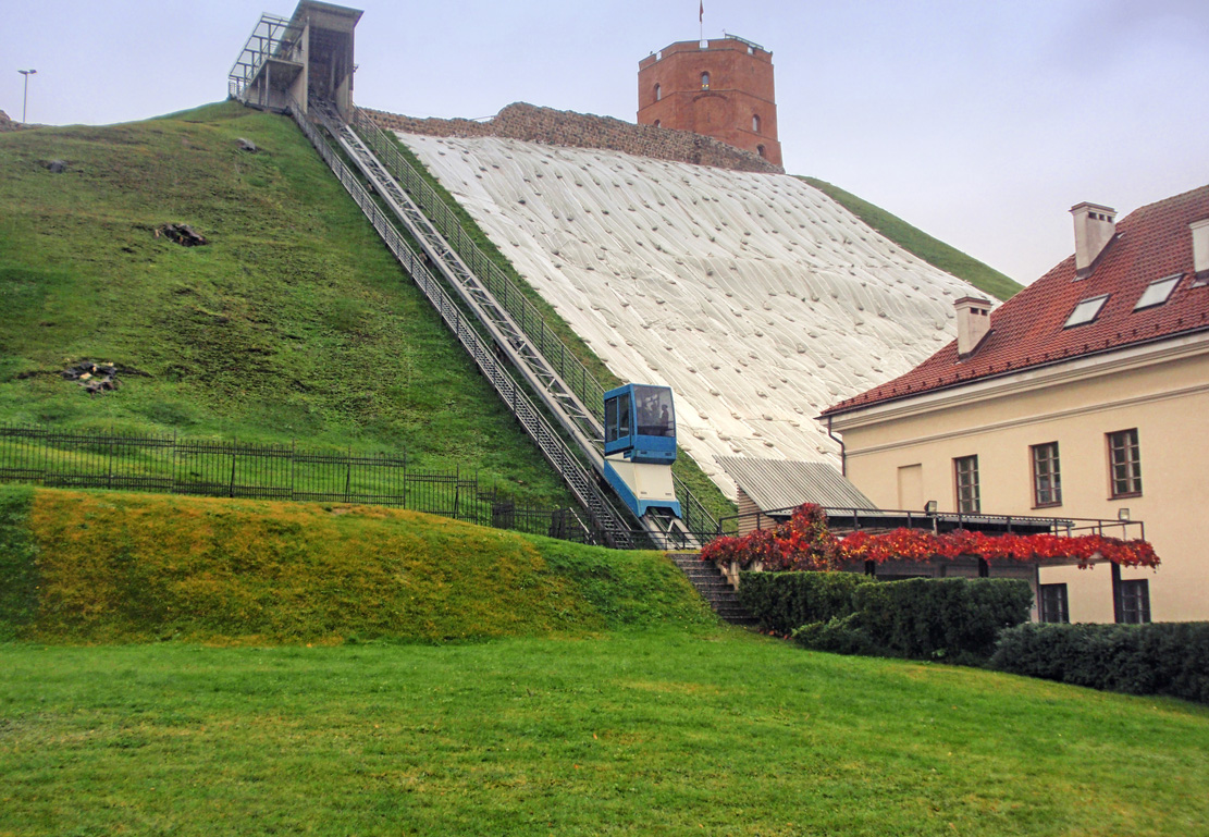 Vilnius, Funicular* # б/н; Vilnius — Funicular