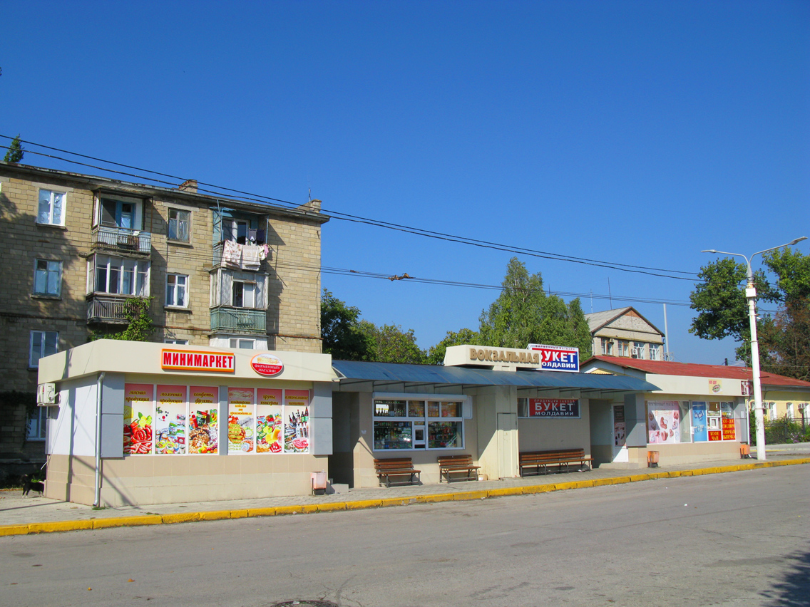 Tiraspol — Terminal stations and the reversal rings; Tiraspol — Trolleybus lines and infrastructure