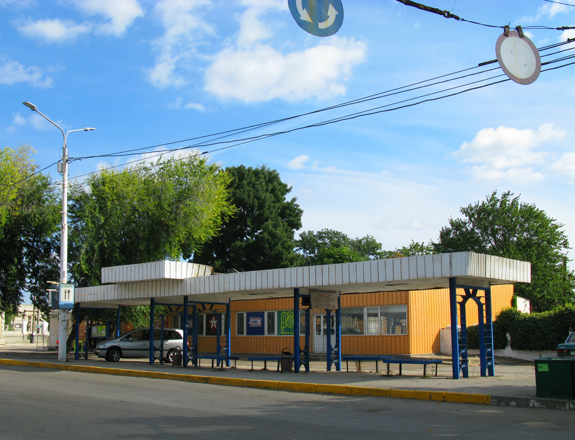 Tiraspol — Terminal stations and the reversal rings; Tiraspol — Trolleybus lines and infrastructure