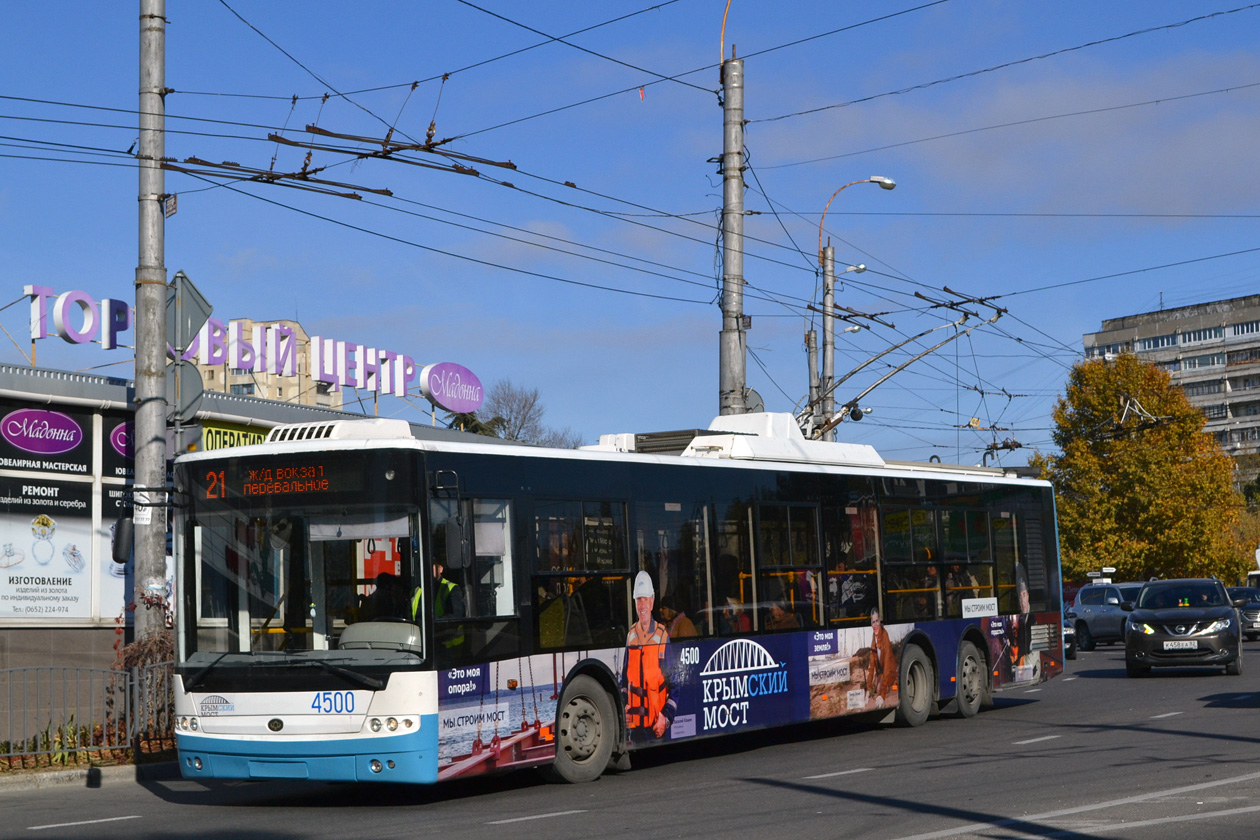 Crimean trolleybus, Bogdan T80110 № 4500