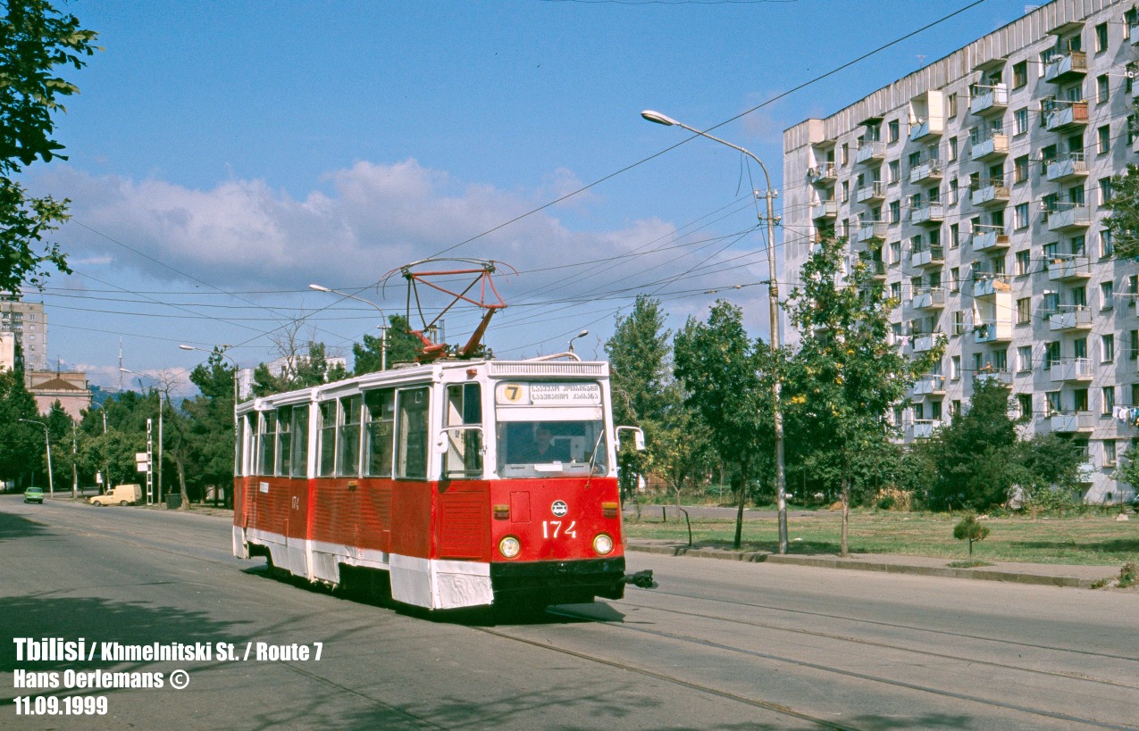 Tbilisi, 71-605 (KTM-5M3) č. 174