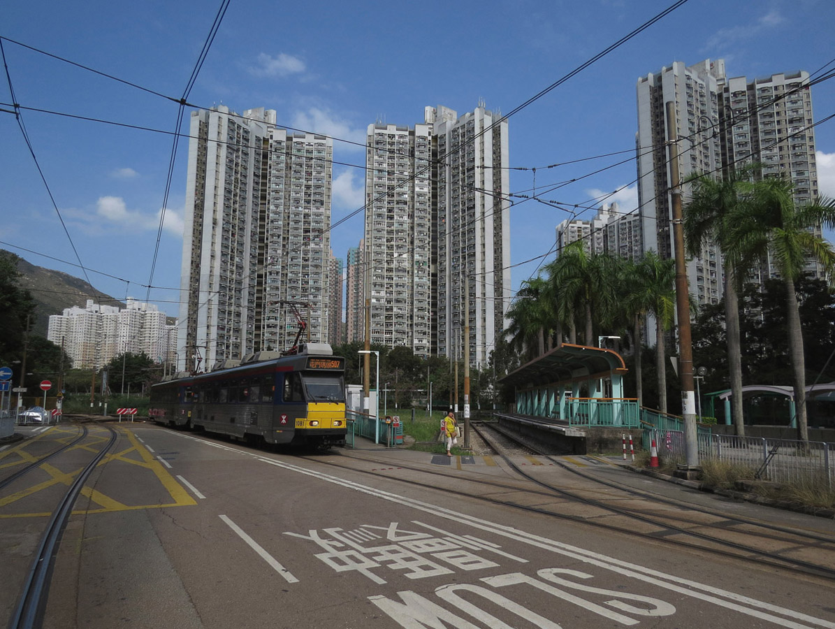 Hong Kong, Kawasaki N°. 1081; Hong Kong — MTR Light Rail — Tram Lines and Infrastructure
