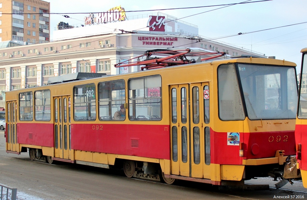 Orjol, Tatra T6B5SU — 092