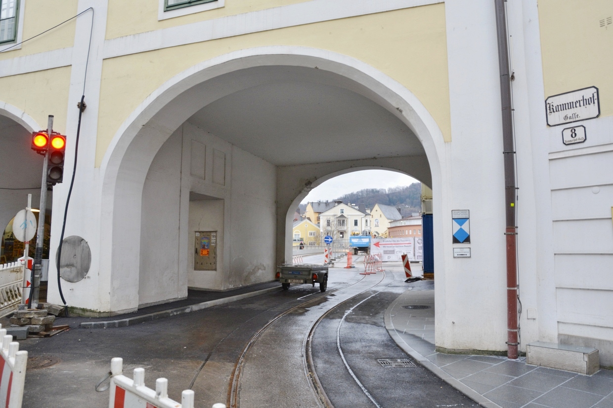 Gmunden – Vorchdorf – Lambach — Gmunden Strassenbahn — Traunseebahn Connector Construction