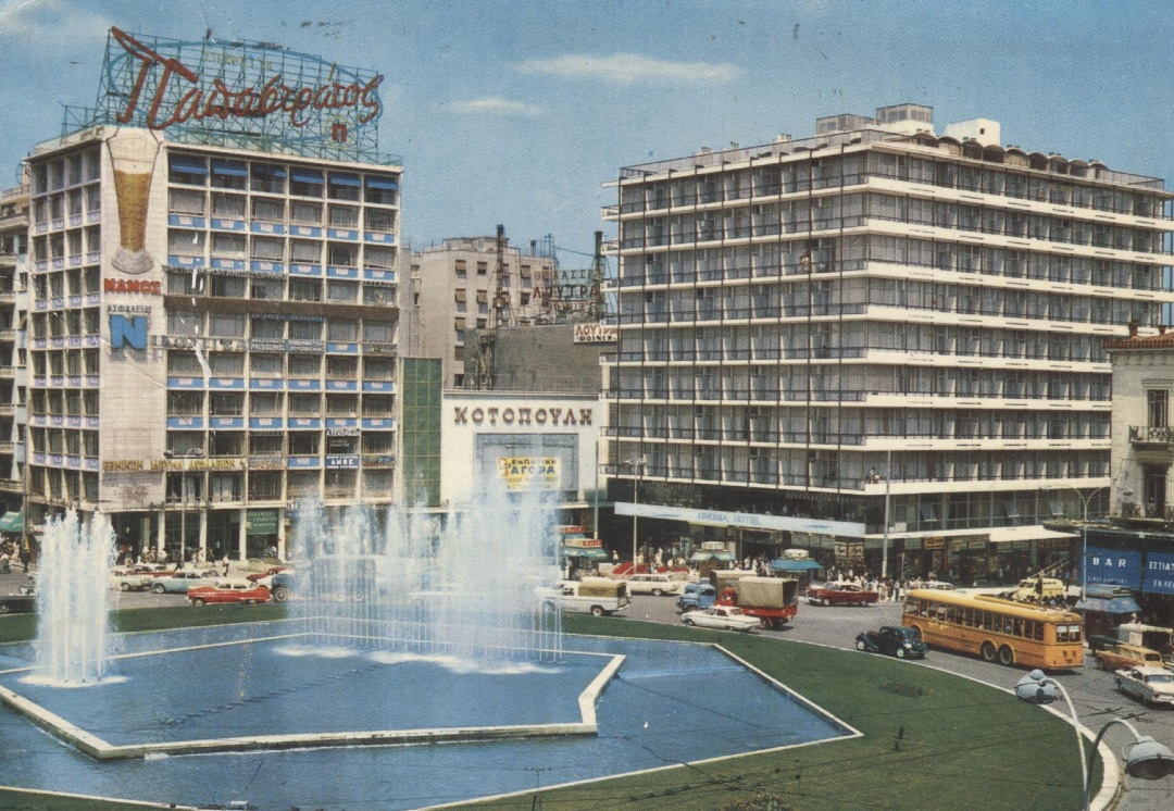 Athén — Trolleybuses — old photos