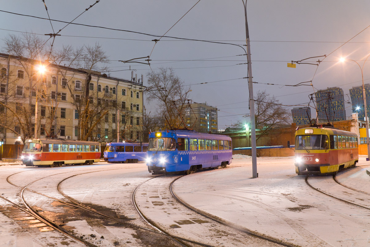 Moskwa, MTTCh Nr 1407; Moskwa, MTTCh Nr 3457; Moskwa, MTTCh Nr 1373