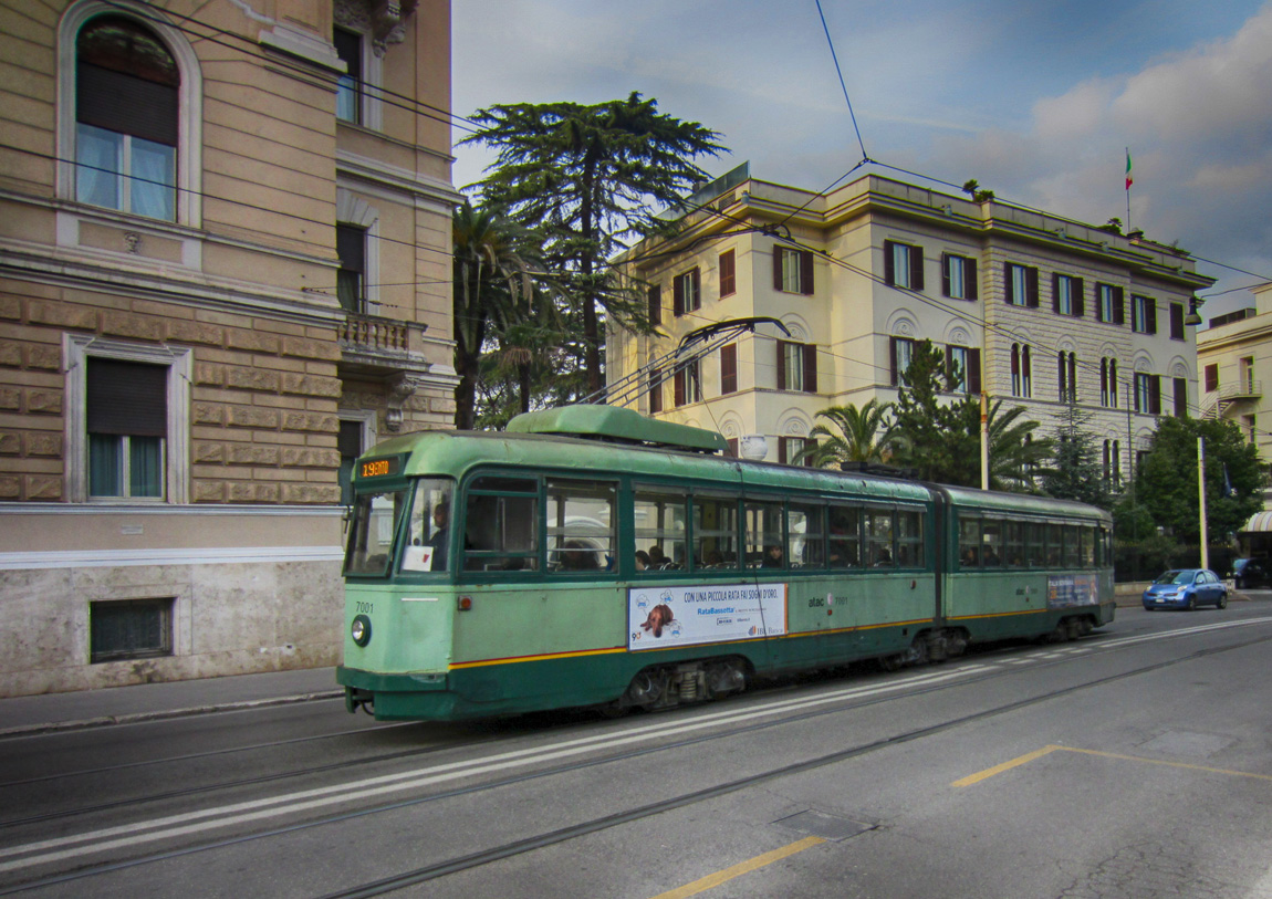 Roma, Treno Articolato Stanga (TAS) nr. 7001