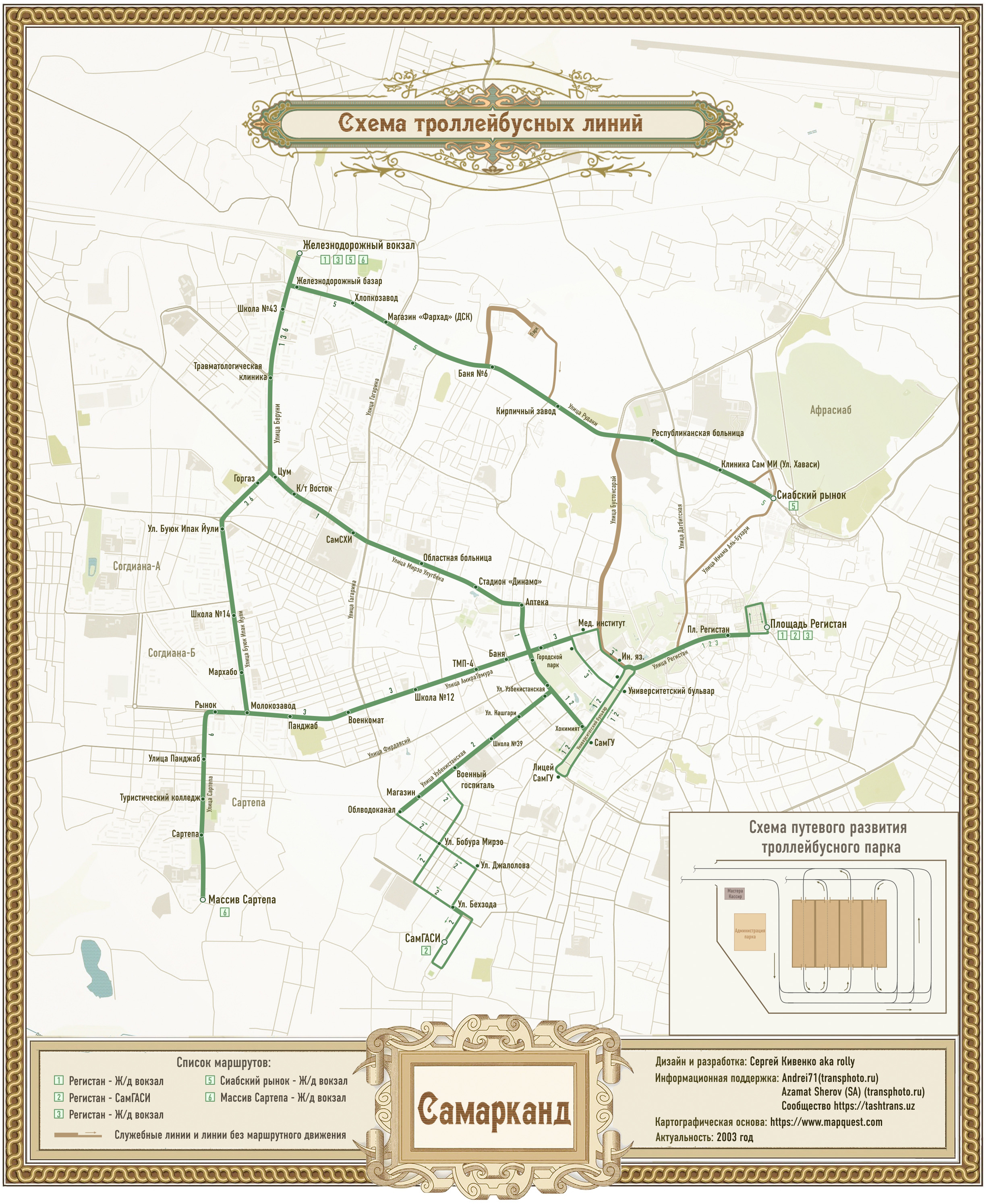 Samarkand — Maps