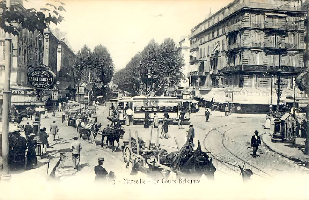 Marseille — Tramway — Old photos