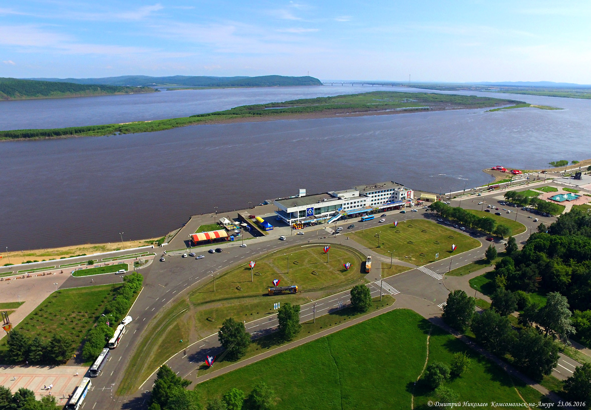 Komsomolsk-na-Amur — Tramway Lines and Infrastructure