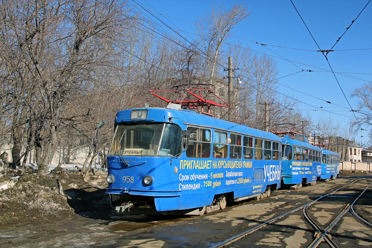 Jekaterinburg, Tatra T3SU (2-door) Nr. 958