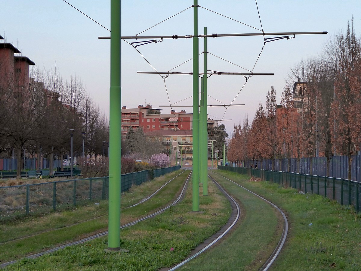 Milan — Miscellaneous photos; Milan — Tram lines: north