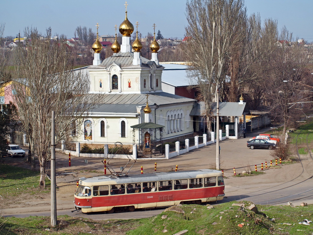 Odesa, Tatra T3SU Nr. 3249; Odesa — Tramway Lines: Khadzhybeyska Doroha