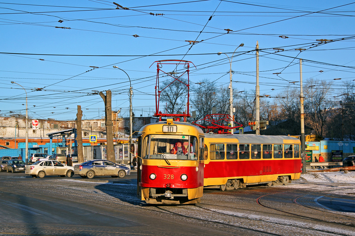 叶卡捷琳堡, Tatra T3SU # 328