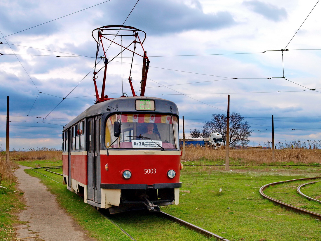 Одесса, Tatra T3SU № 5003; Одесса — Трамвайные линии: Хаджибейский лиман