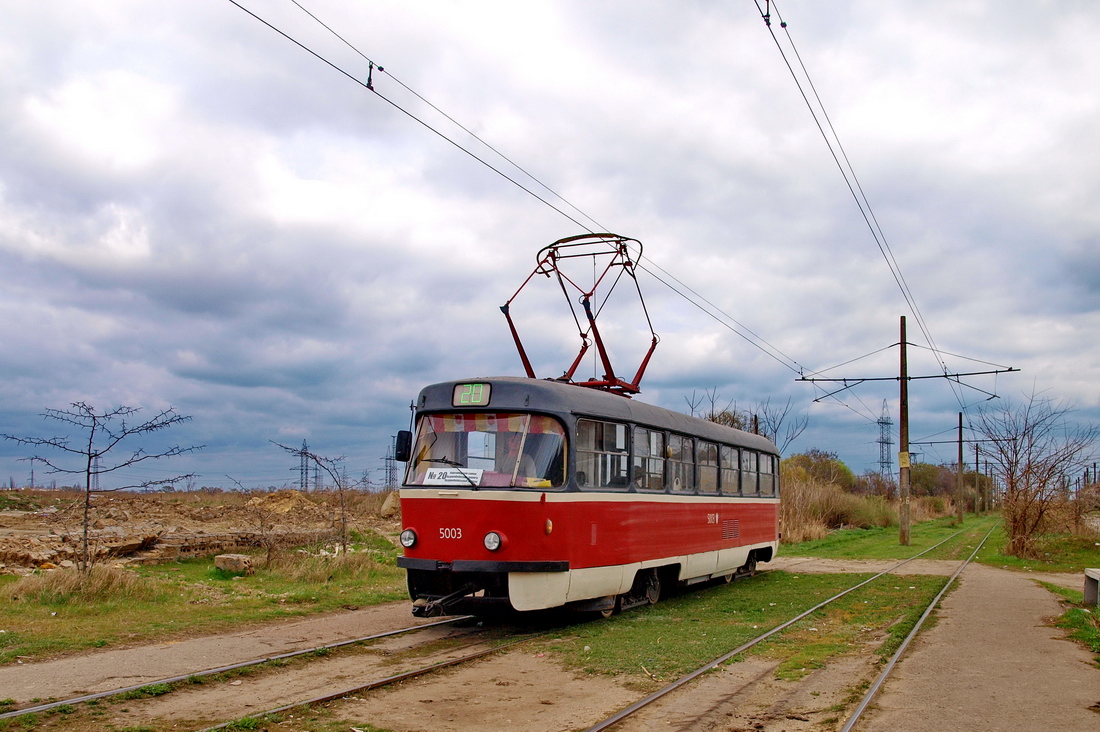 Odesa, Tatra T3SU № 5003; Odesa — Tramway Lines: Khadzhybeyska Doroha
