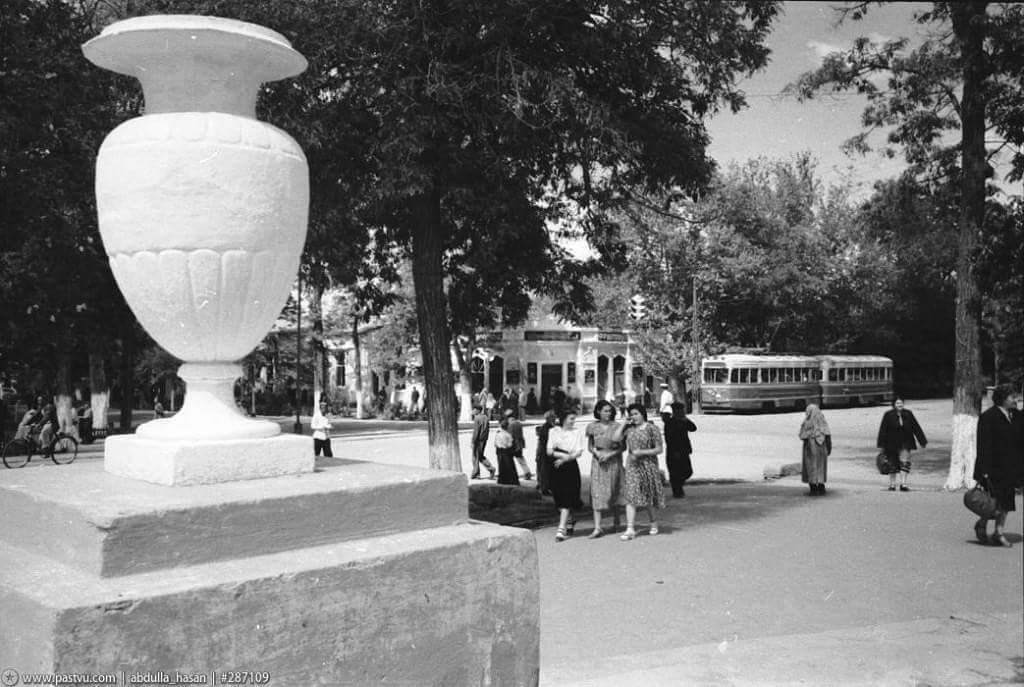 Samarqand — Old photos — tramway