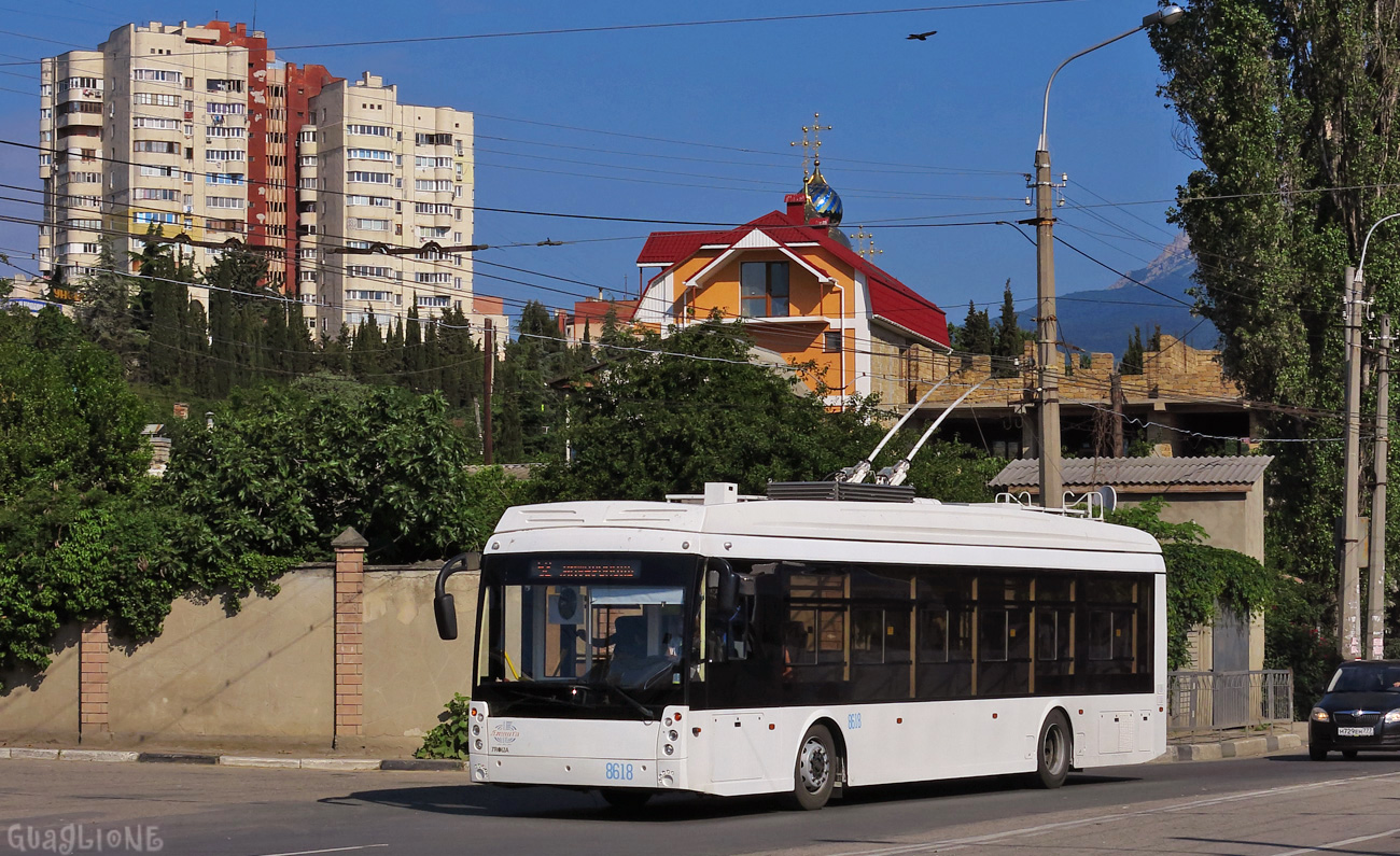 Крымский троллейбус, Тролза-5265.05 «Мегаполис» № 8618