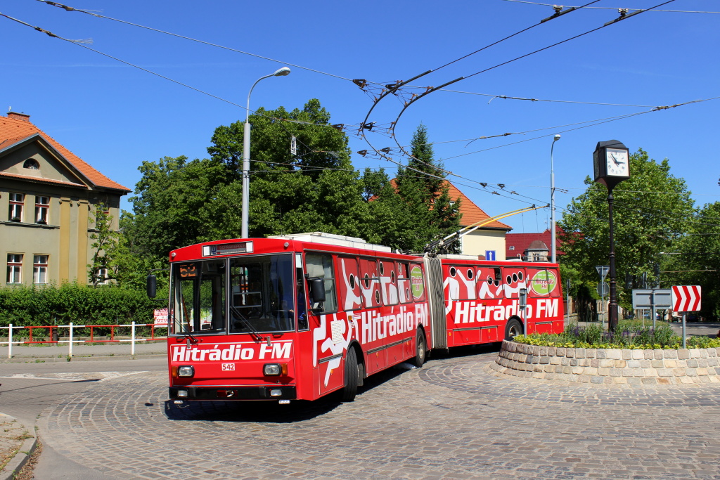 Усті-над-Лабем, Škoda 15Tr08/6 № 542