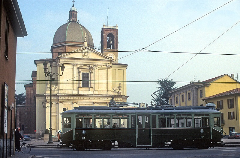 Милан, ATM series "Reggio Emilia" № 87; Милан — Интерурбан "Milano"-"Carate/Giussano"