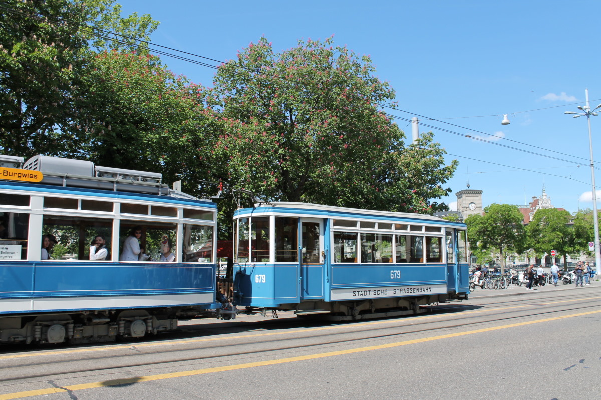 Zürich, SWS C2 Nr. 679; Zürich — 50 Jahre TMZ, 10 Jahre Tram-Museum Burgwies
