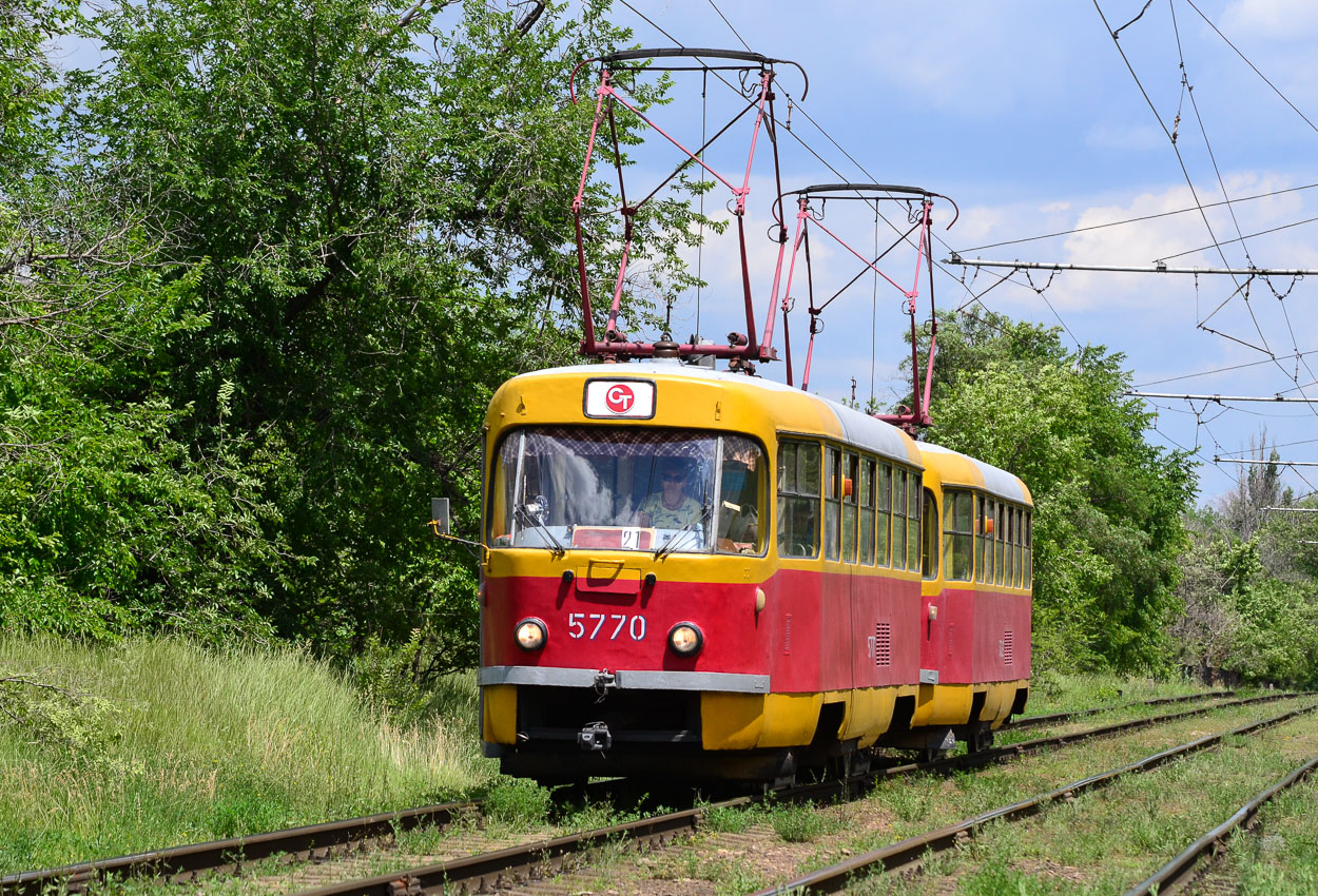 Volgograda, Tatra T3SU № 5770
