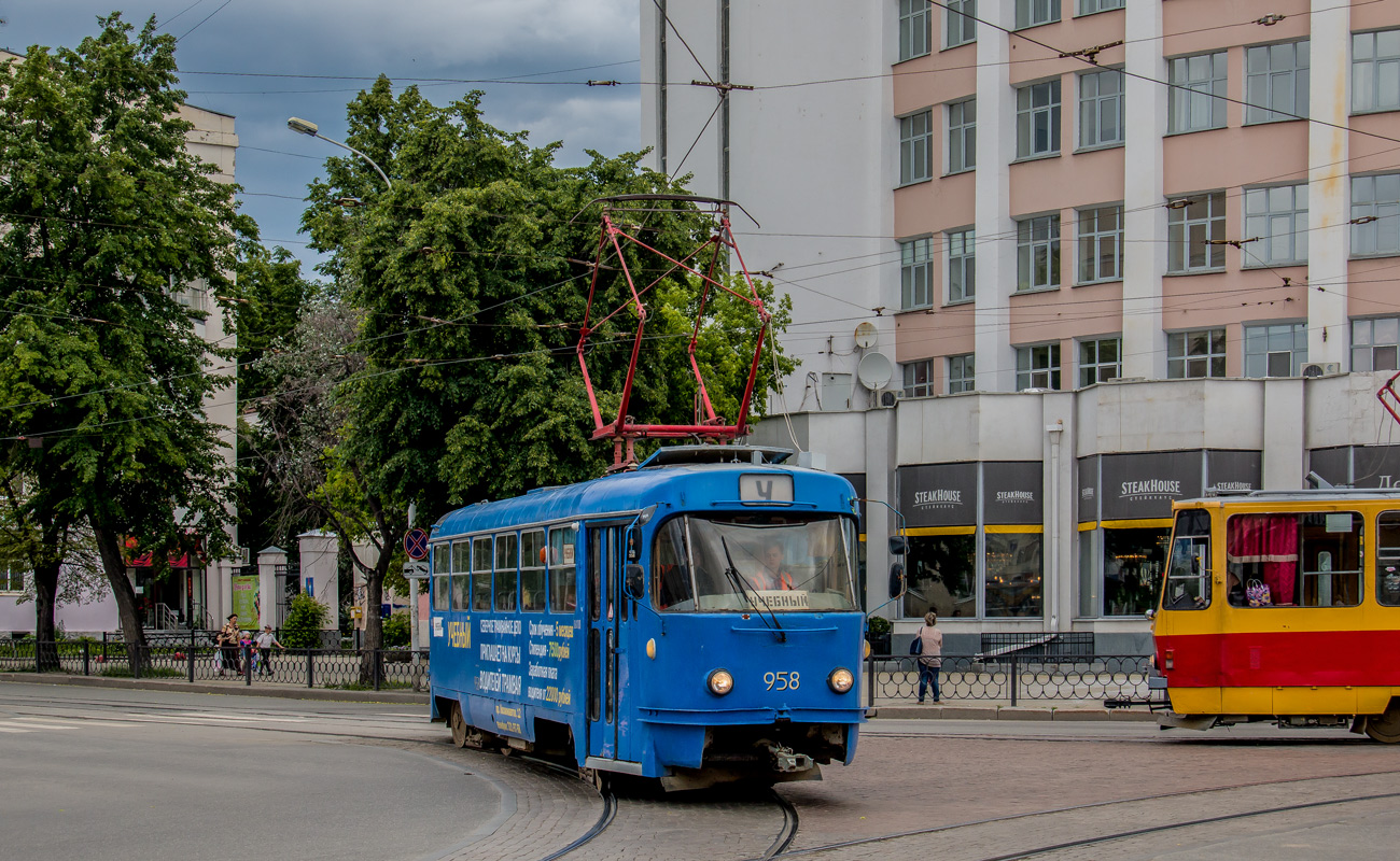 Jekaterinburg, Tatra T3SU (2-door) № 958