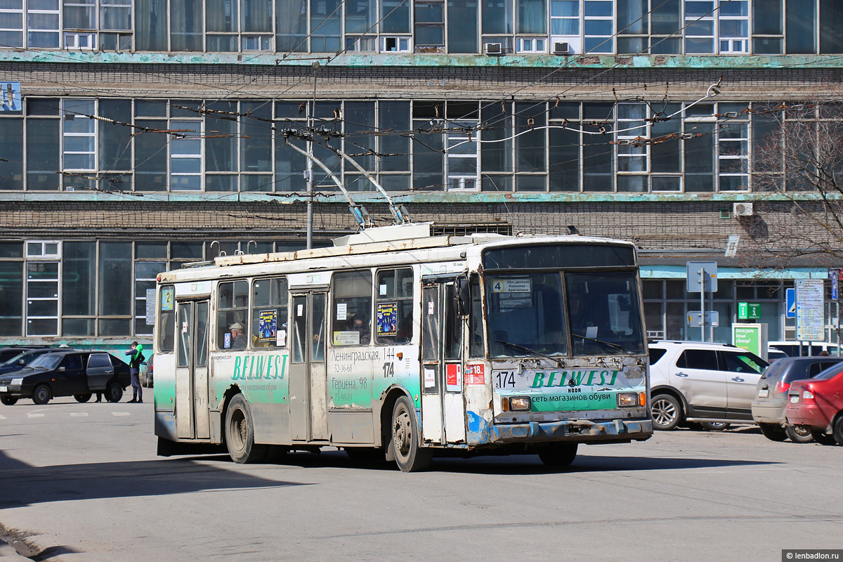 Вологда, Škoda 14TrM (ВМЗ) № 174