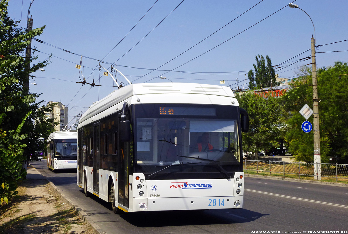 Крымский троллейбус, Тролза-5265.03 «Мегаполис» № 2814