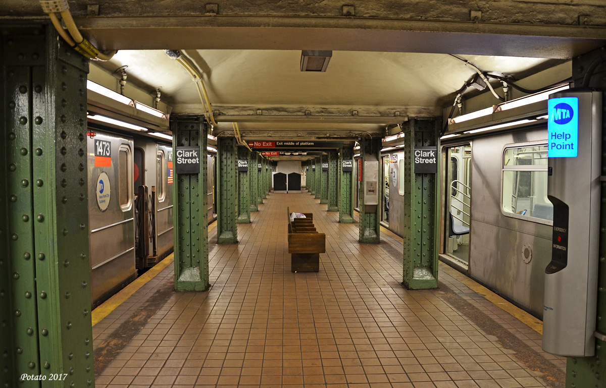 New York City — Subway and Elevated — Lines and Stations