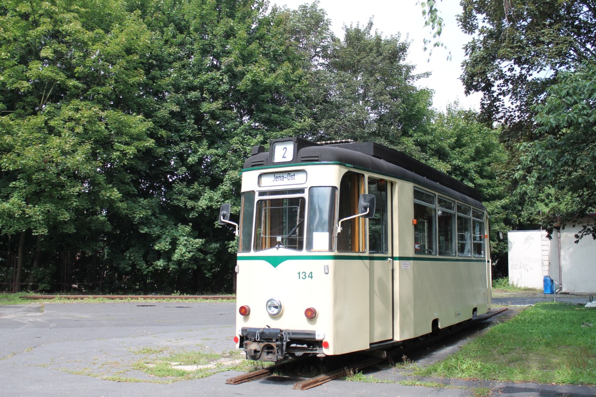 Liberec - Jablonec nad Nisou, Reko TZ70 č. 134; Liberec - Jablonec nad Nisou — 120 let Libereckých tramvají