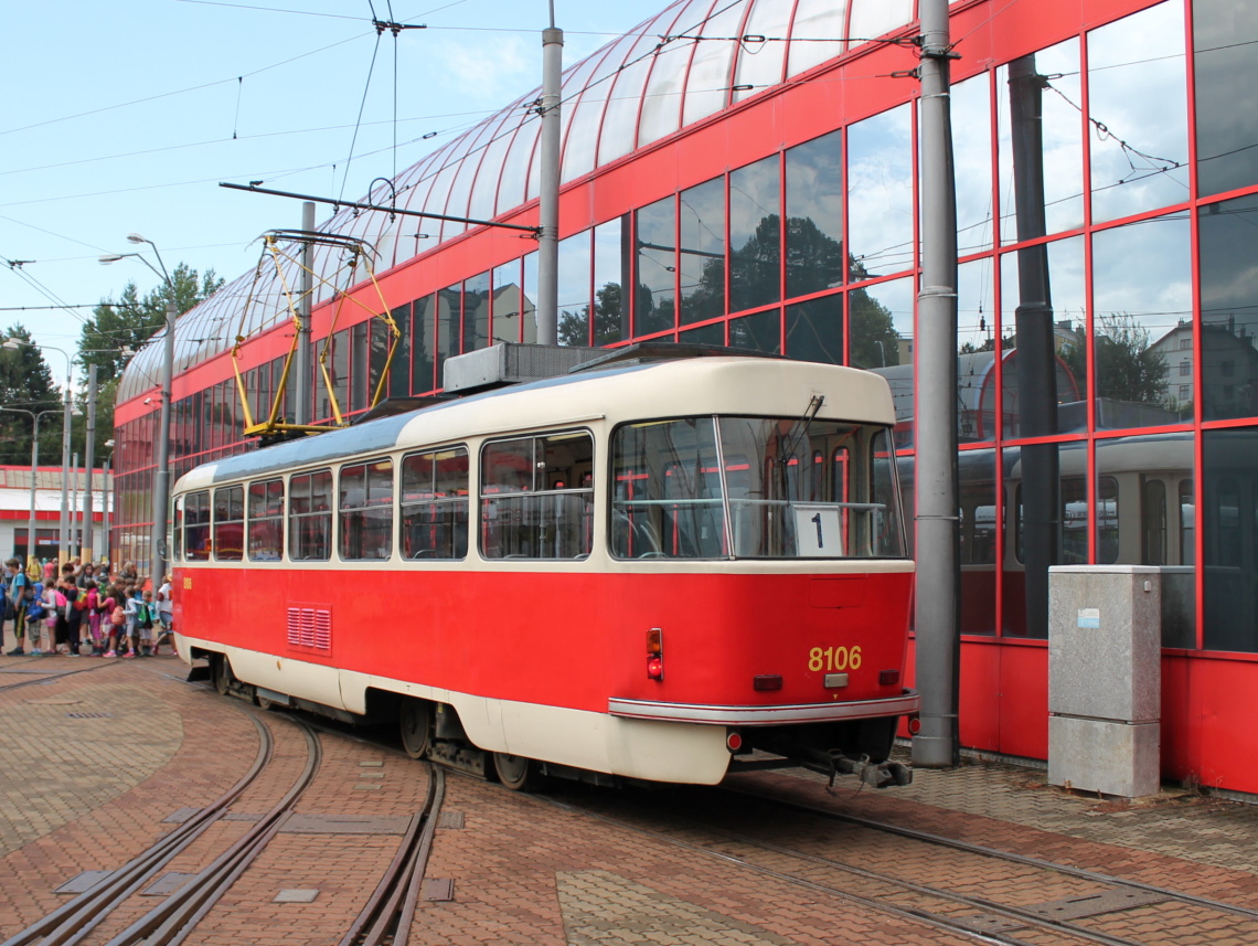Liberec - Jablonec nad Nisou, Tatra T3M nr. 8106 (16); Liberec - Jablonec nad Nisou — 120th anniversary of Liberec trams