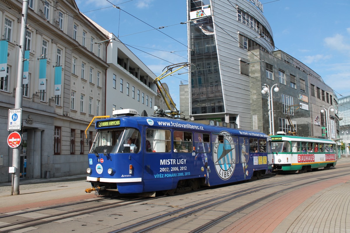 Либерец - Яблонец-над-Нисой, Tatra T3R.SLF № 69