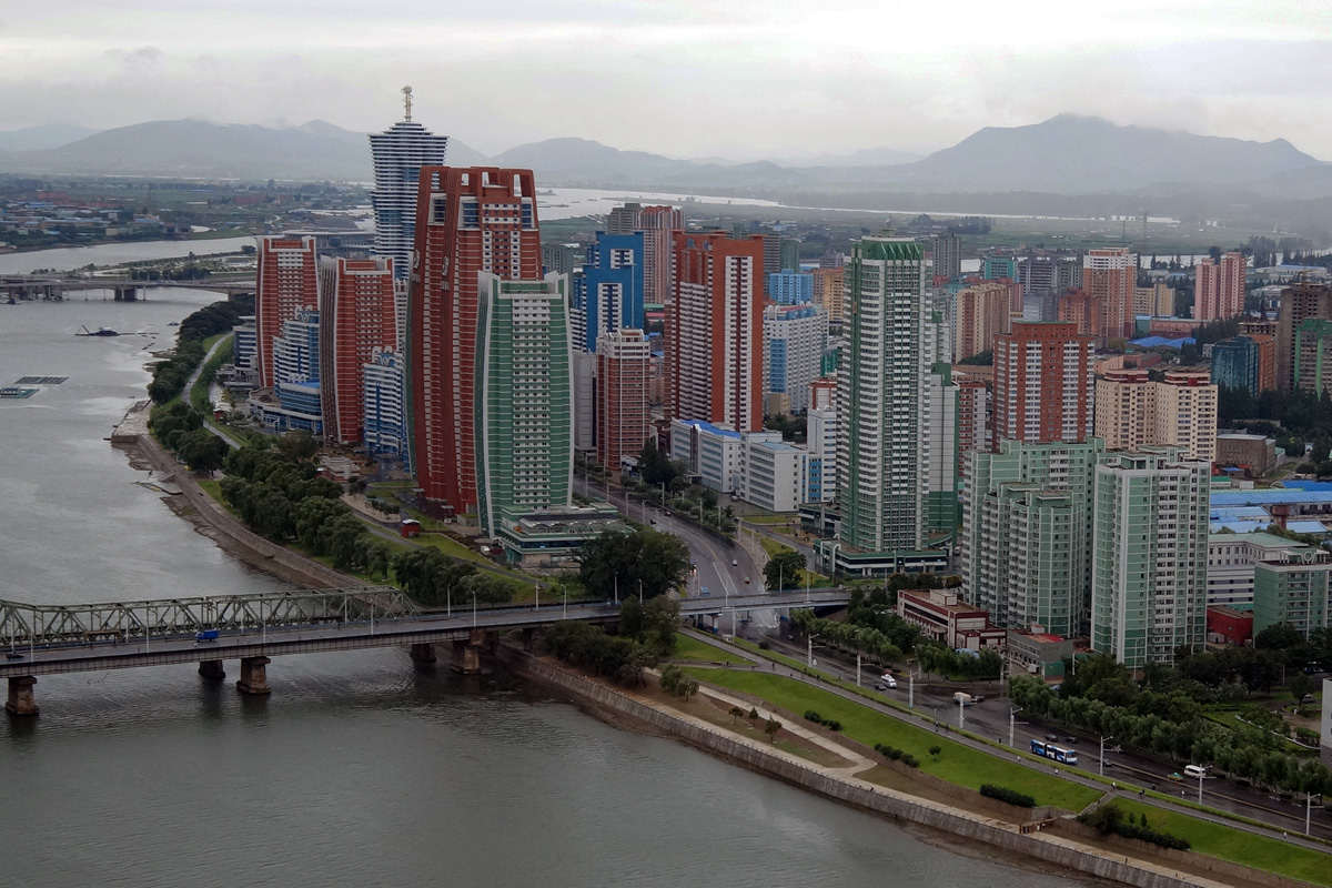 Pyongyang — Trolleybus Lines and Infrastructure