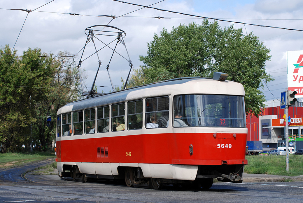 Киев, Tatra T3SU № 5649