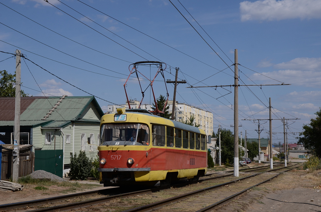 Volgograd, Tatra T3SU # 5717