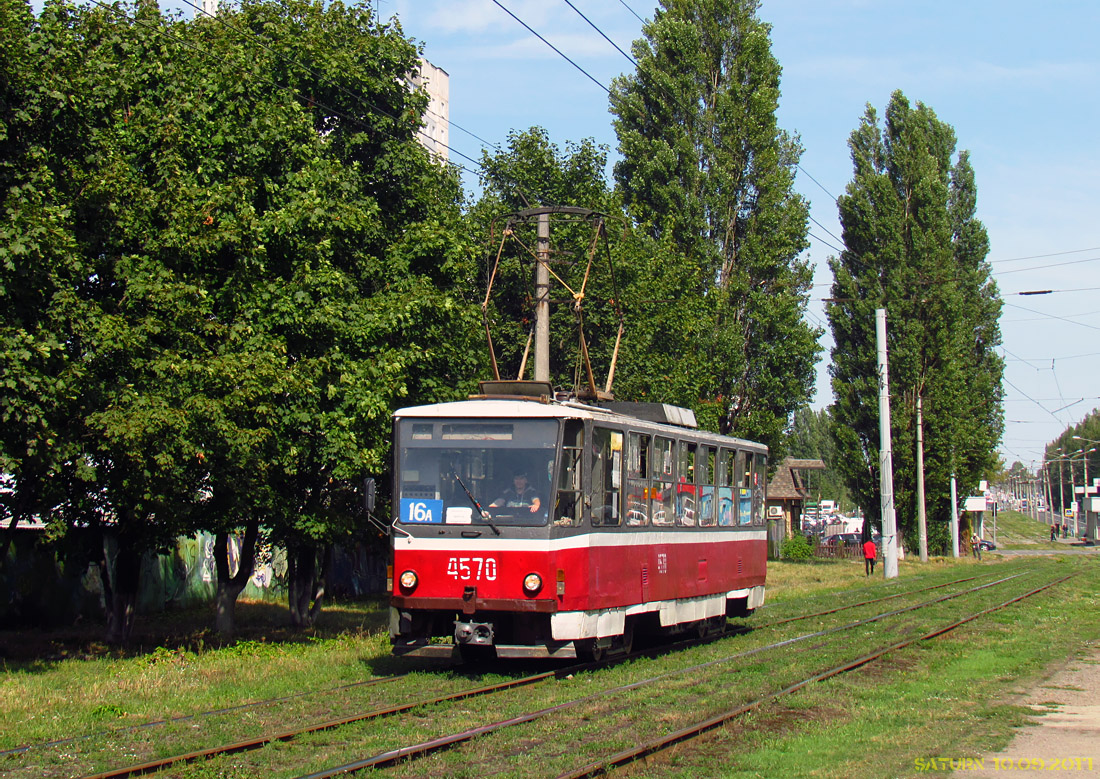 Kharkiv, Tatra T6B5SU N°. 4570