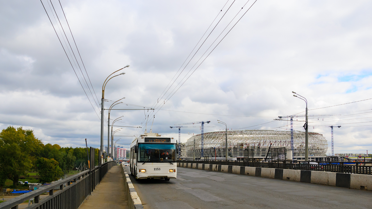 Szaranszk — Trolleybus Lines — near Mordovia Arena