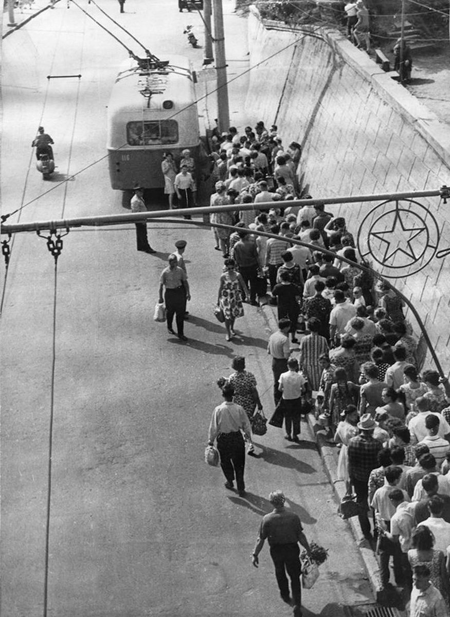 Владимир, ЗиУ-5 № 116; Владимир — Закрытые троллейбусные линии; Владимир — Исторические фотографии