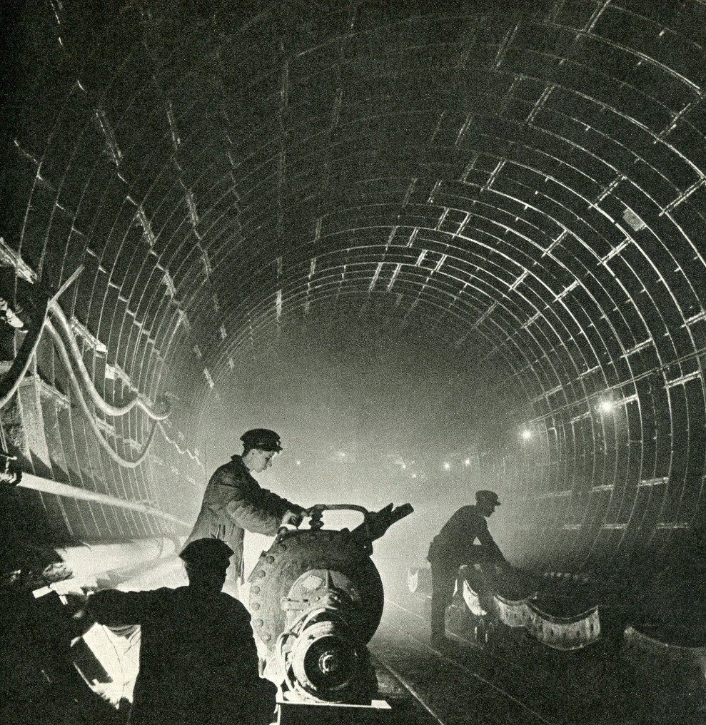 Moscow — Metropolitan — historical photos (1933-1991)