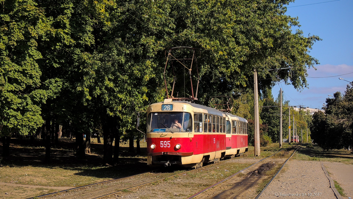 Charkivas, Tatra T3SU nr. 595