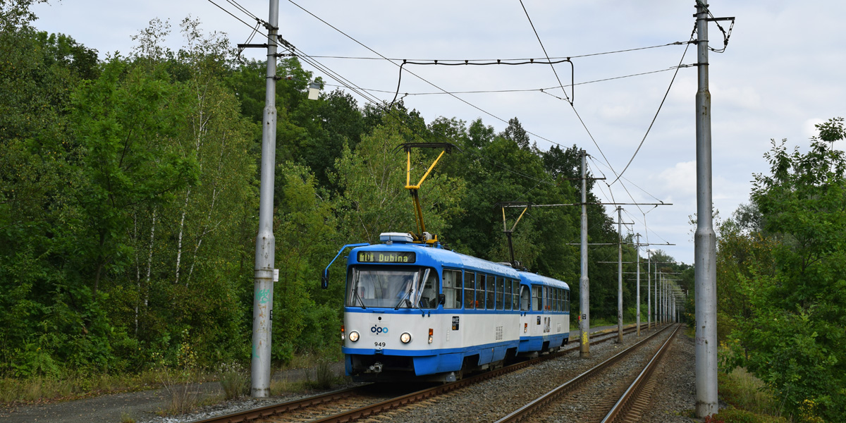 Острава, Tatra T3R.P № 949