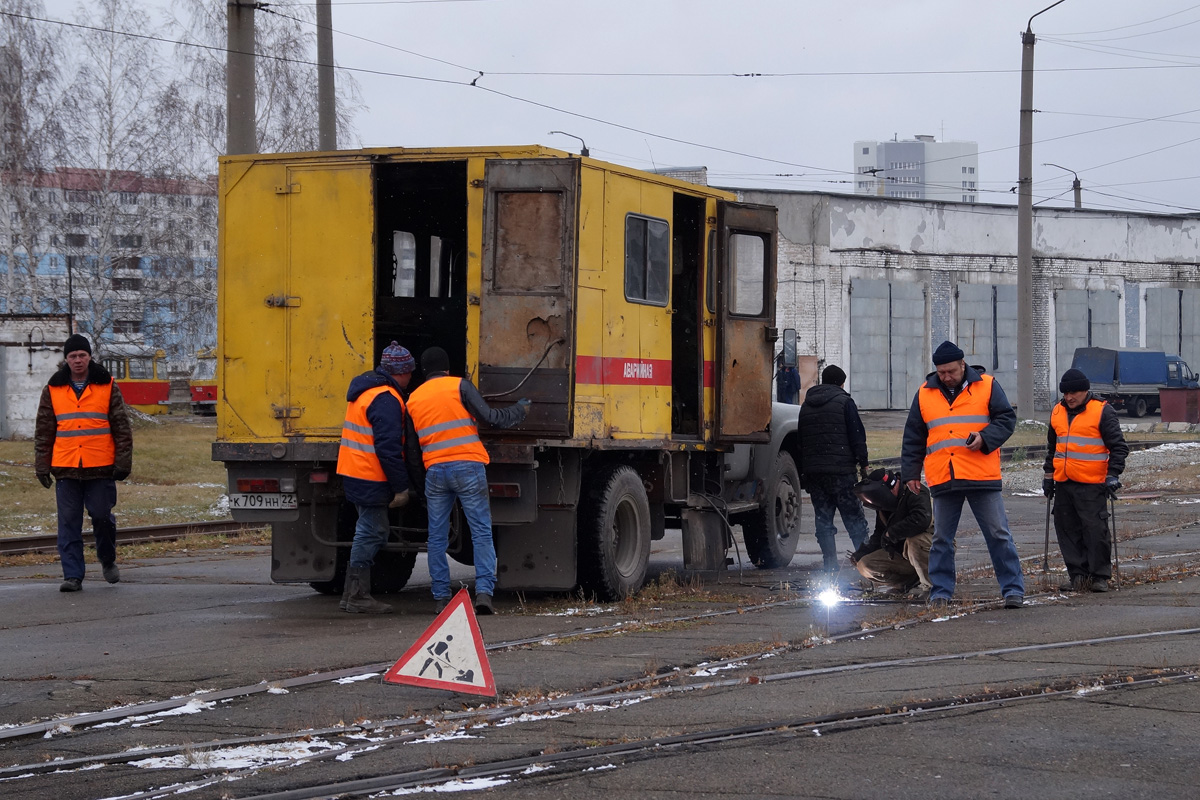 Barnaul — Training on the emergency situatons on transport, 2017