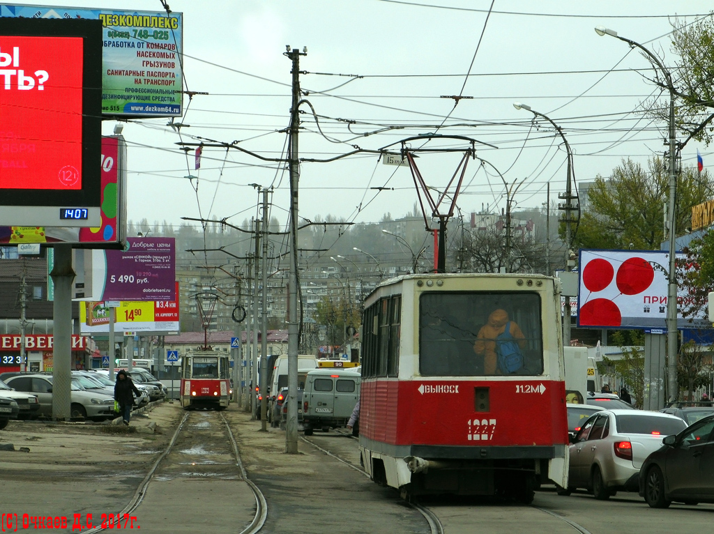 Saratov, 71-605 (KTM-5M3) č. 1227